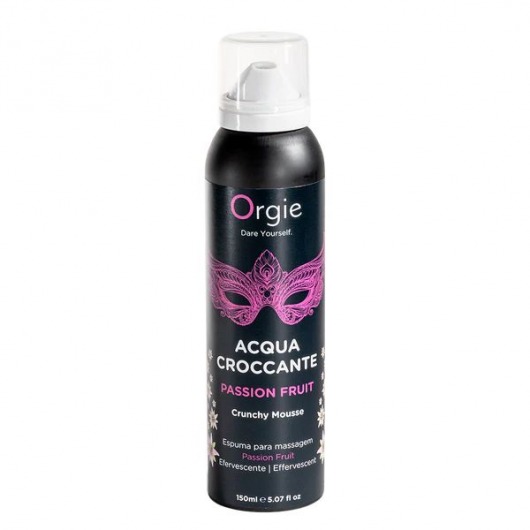 Хрустящая пенка для массажа Acqua Croccante Passion Fruit - 150 мл. - ORGIE - купить с доставкой во Владимире