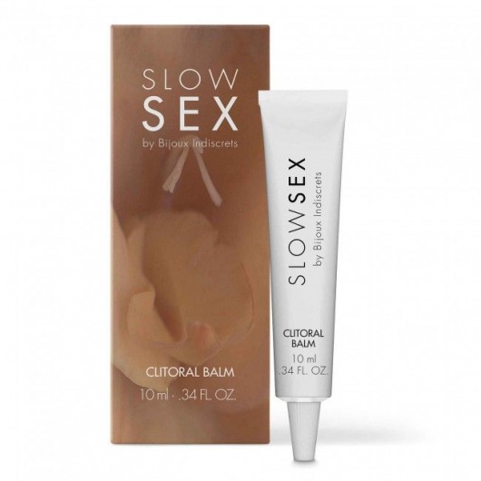 Бальзам для клитора Slow Sex Clitoral Balm - 10 мл. - Bijoux Indiscrets - купить с доставкой во Владимире