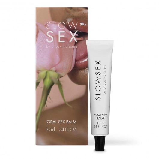 Бальзам для орального секса Slow Sex Oral Sex Balm - 10 мл. - Bijoux Indiscrets - купить с доставкой во Владимире