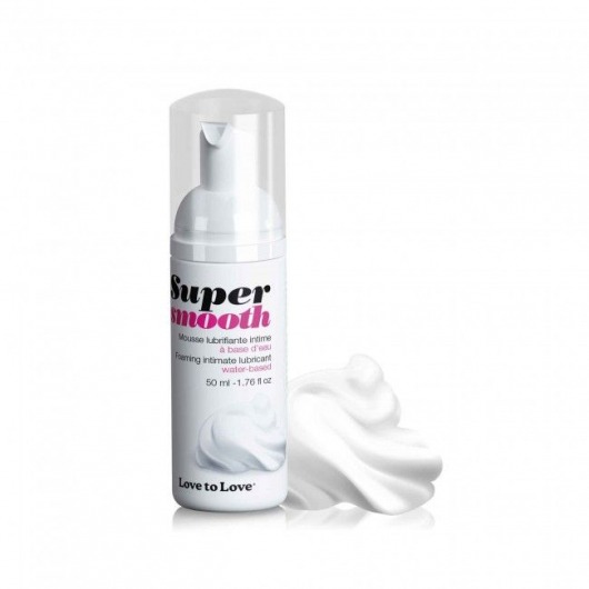 Лубрикант нежнейшая пенка Super Smooth Foaming Intime Lubricant - 50 мл. - Love to Love - купить с доставкой во Владимире