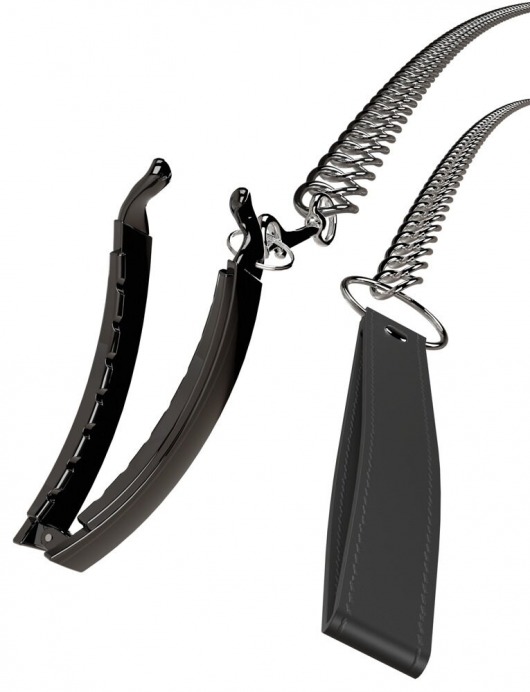 Зажим для половых губ с поводком Pussy Clamp With A Leash - Orion - купить с доставкой во Владимире