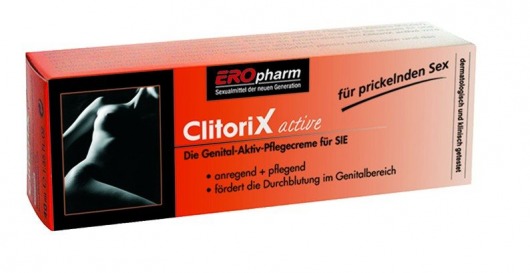 Возбуждающий крем для женщин ClitoriX active - 40 мл. - Joy Division - купить с доставкой во Владимире