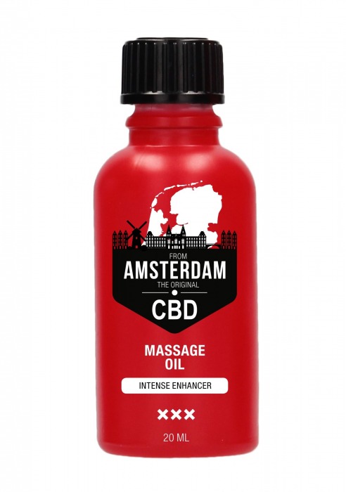 Стимулирующее масло Intense CBD from Amsterdam - 20 мл. - Shots Media BV - купить с доставкой во Владимире