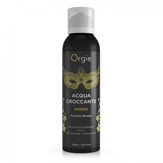 Хрустящая пенка для массажа Orgie Acqua Croccante Monoi с ароматом моной - 150 мл. - ORGIE - купить с доставкой во Владимире