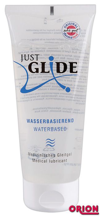 Вагинальная смазка на водной основе JUSTGLIDE - 200 мл. - Orion - купить с доставкой во Владимире