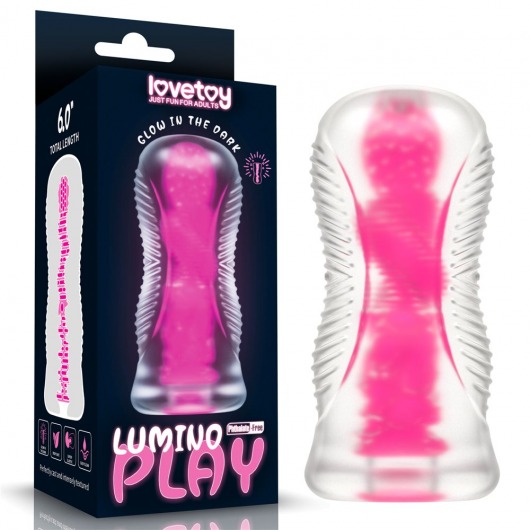 Светящийся в темноте мастурбатор 6.0 Lumino Play Masturbator - Lovetoy - во Владимире купить с доставкой