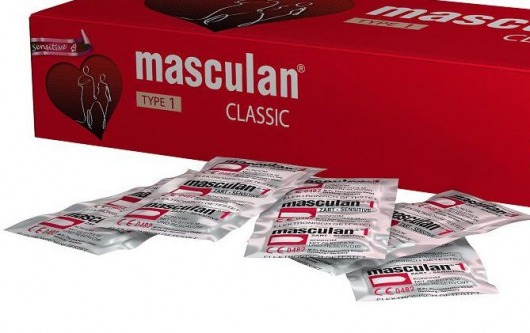 Розовые презервативы Masculan Classic Sensitive - 150 шт. - Masculan - купить с доставкой во Владимире