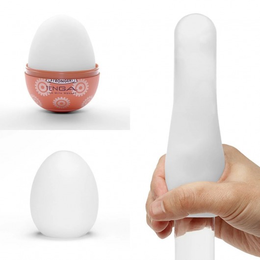 Мастурбатор-яйцо Tenga Egg Gear - Tenga - во Владимире купить с доставкой
