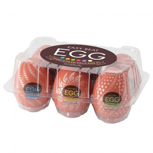 Набор из 6 мастурбаторов-яиц Tenga Egg Variety Pack V - Tenga - во Владимире купить с доставкой