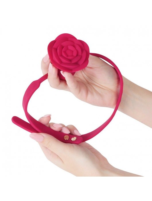 Розовый виброкляп Blazing Rose - S-HANDE - купить с доставкой во Владимире