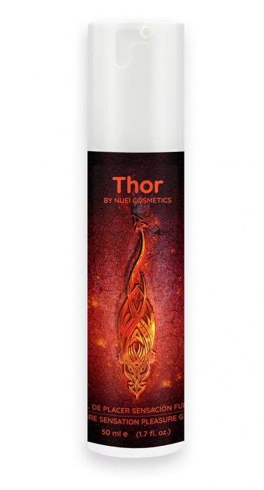 Возбуждающий унисекс гель Thor Fire Gel - 50 мл. - Nuei cosmetics - купить с доставкой во Владимире