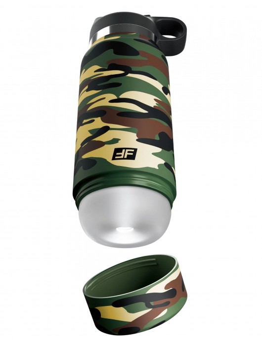 Мастурбатор в камуфляжной колбе Fap Flask - Pipedream - во Владимире купить с доставкой
