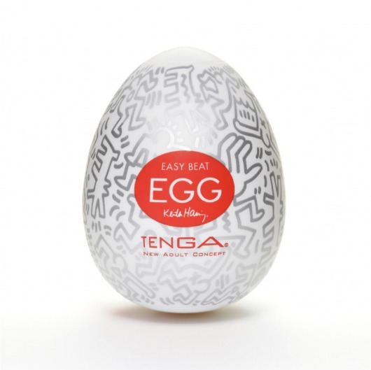 Мастурбатор-яйцо Keith Haring EGG PARTY - Tenga - во Владимире купить с доставкой