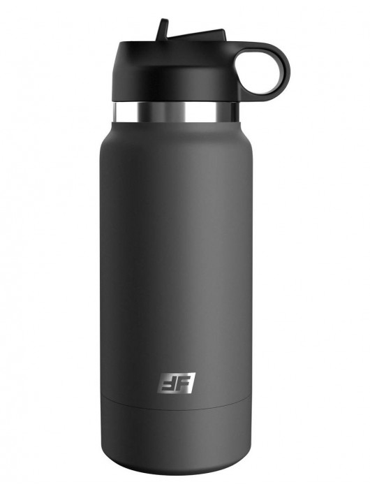 Серый мастурбатор в виде бутылки F*ck Flask - Pipedream - во Владимире купить с доставкой