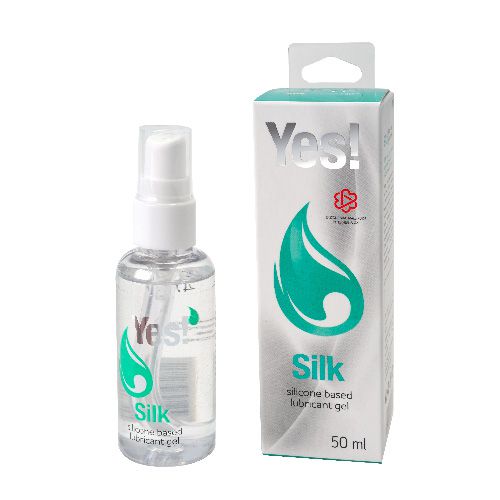 Силиконовая гипоаллергенная вагинальная смазка Yes Silk - 50 мл. - Sitabella - купить с доставкой во Владимире