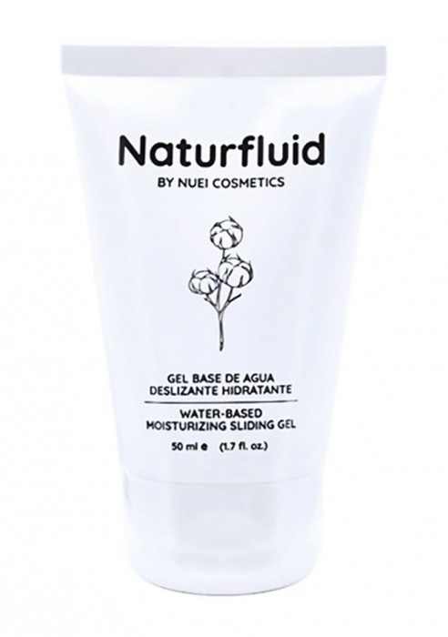 Экстраскользкий лубрикант на водной основе Nuei Naturfluid - 50 мл. - Nuei cosmetics - купить с доставкой во Владимире