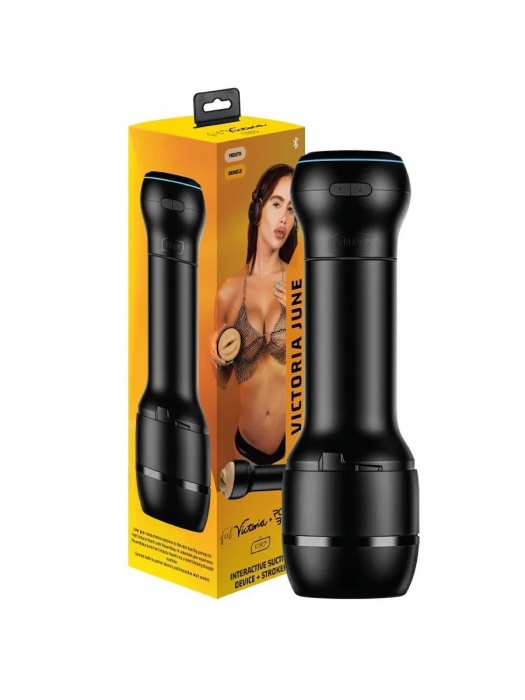 Мастурбатор-ротик с интерактивной насадкой PowerBlow   FeelVictoria Mouth - Kiiroo - во Владимире купить с доставкой