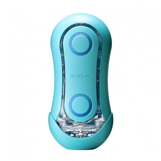 Голубой мастурбатор Tenga Flip ORB Ocean - Tenga - во Владимире купить с доставкой