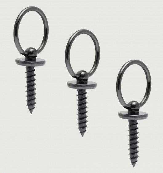 Набор из 3 колец Strap-On-Me Dildo Ring - Strap-on-me - купить с доставкой во Владимире