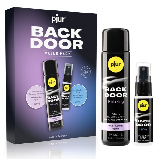 Набор для анального секса pjur Back Door Value Pack - Pjur - купить с доставкой во Владимире