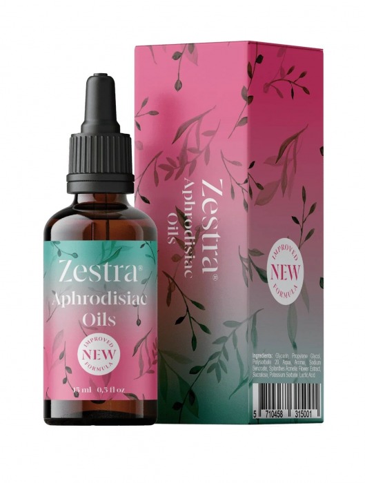 Возбуждающее масло Zestra Aphrodisiac Oils - 15 мл. - Zestra - купить с доставкой во Владимире