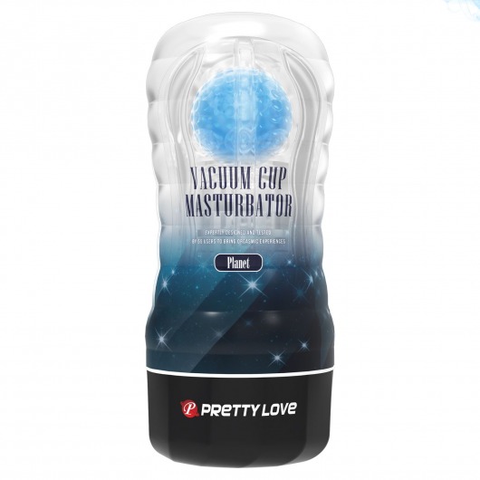 Прозрачный текстурированный мастурбатор Vacuum Cup Masturbator Planet - Baile - во Владимире купить с доставкой
