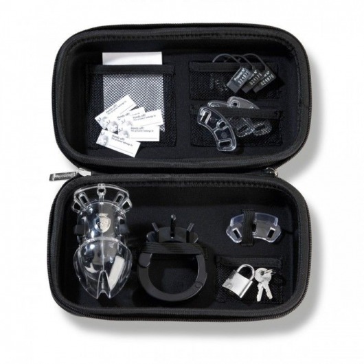 Мужской пояс верности Pubic Enemy No1 Silver Edition - MyStim - купить с доставкой во Владимире