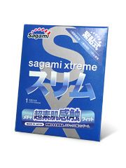 Презерватив Sagami Xtreme FEEL FIT 3D - 1 шт. - Sagami - купить с доставкой во Владимире