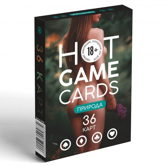 Игральные карты Hot Game Cards «Природа» - Сима-Ленд - купить с доставкой во Владимире