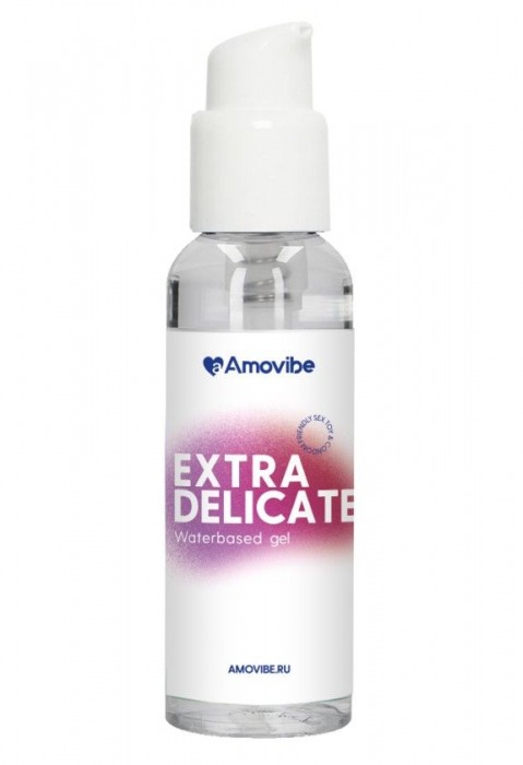 Гель на водной основе Amovibe Extra Delicate - 100 мл. - Amovibe - купить с доставкой во Владимире