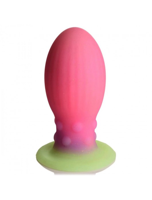 Розовая пробка-яйцо Xeno Egg - 13,3 см. - XR Brands