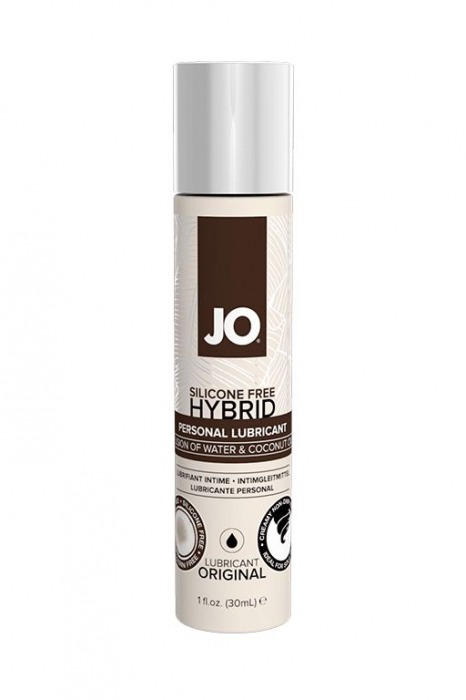 Водно-масляный лубрикант JO Silicon free Hybrid Lubricant ORIGINAL- 30 мл. - System JO - купить с доставкой во Владимире