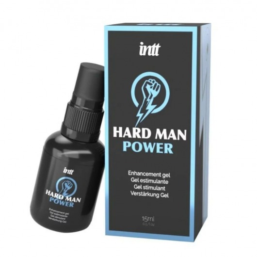 Стимулирующий гель для мужчин Hard Man Power - 15 мл. - INTT - купить с доставкой во Владимире