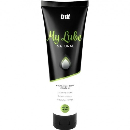 Увлажняющий гель-лубрикант на водной основе  для тела My Lube Natural - 100 мл. - INTT - купить с доставкой во Владимире