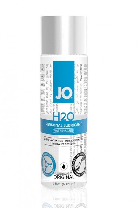 Нейтральный лубрикант на водной основе JO Personal Lubricant H2O - 60 мл. - System JO - купить с доставкой во Владимире