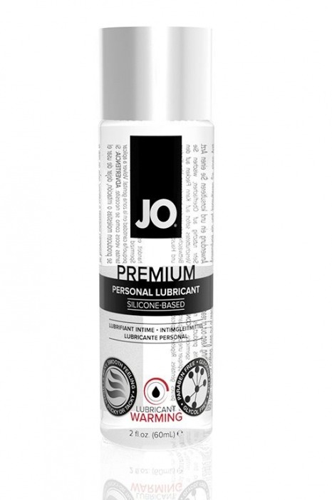 Возбуждающий лубрикант на силиконовой основе JO Personal Premium Lubricant  Warming - 60 мл. - System JO - купить с доставкой во Владимире