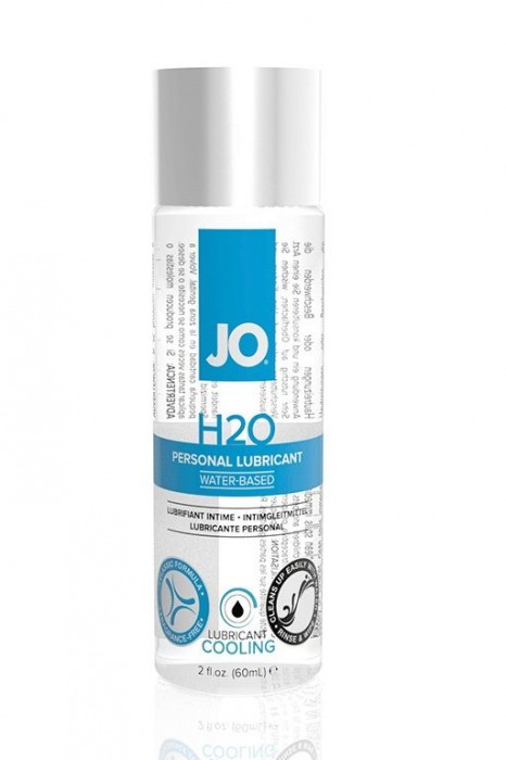 Охлаждающий лубрикант на водной основе JO Personal Lubricant H2O COOLING - 60 мл. - System JO - купить с доставкой во Владимире