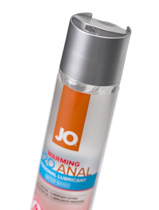 Анальный согревающий лубрикант на водной основе JO Anal H2O Warming - 120 мл. - System JO - купить с доставкой во Владимире