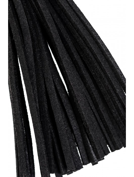 Зажимы на соски «Прищепки» с черными кисточками из замши - Pecado - купить с доставкой во Владимире