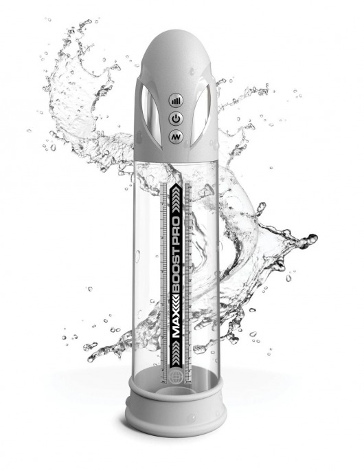 Белая вакуумная автоматическая помпа Max Boost Pro Flow - Pipedream - во Владимире купить с доставкой