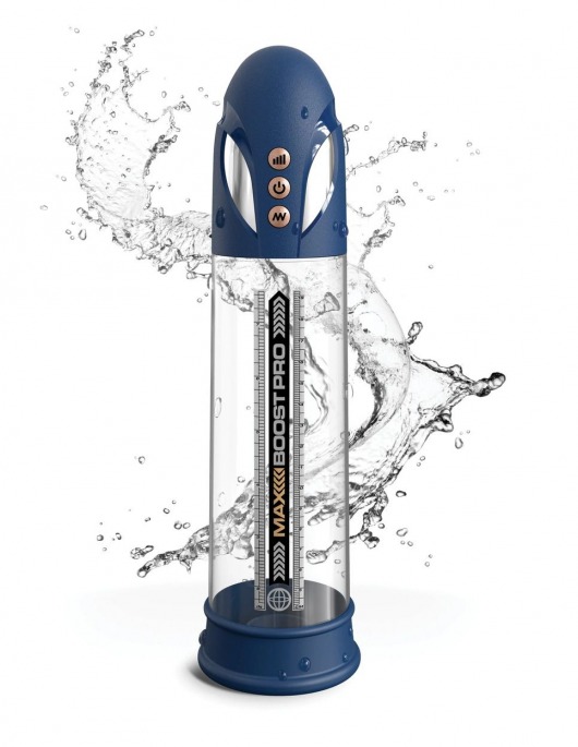 Синяя вакуумная автоматическая помпа Max Boost Pro Flow - Pipedream - во Владимире купить с доставкой