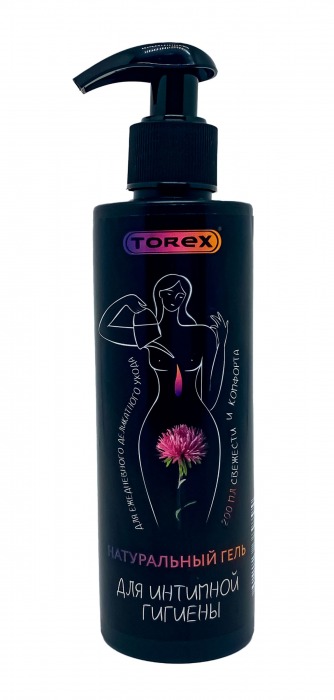 Натуральный гель для интимной гигиены Torex - 200 мл. - Torex - купить с доставкой во Владимире