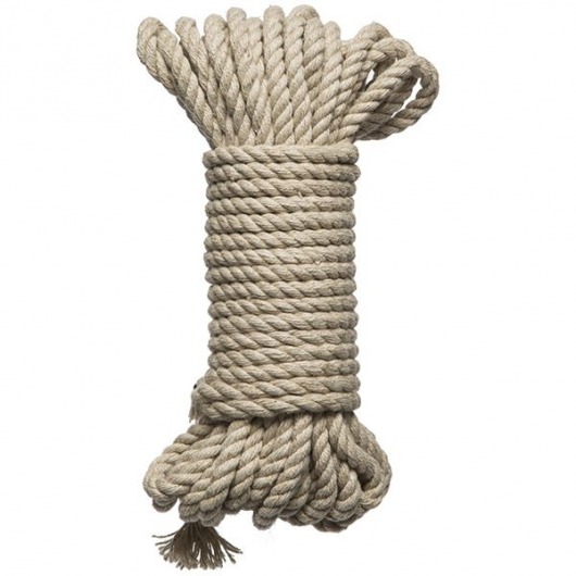 Верёвка для связывания и фиксации Bind Tie - 9,14 м. - Doc Johnson - купить с доставкой во Владимире