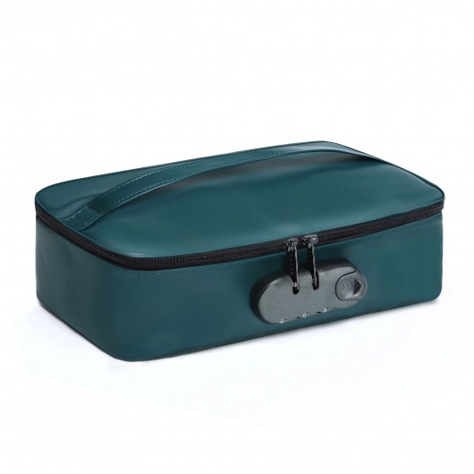 Зеленая сумочка для хранения игрушек Discreet Box - Dorcel - купить с доставкой во Владимире