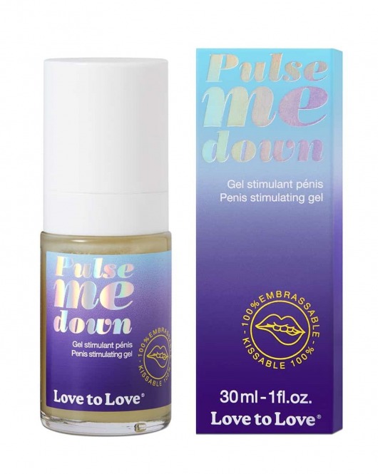 Стимулирующий гель для пениса Pulse Me Down - 30 мл. - Love to Love - купить с доставкой во Владимире