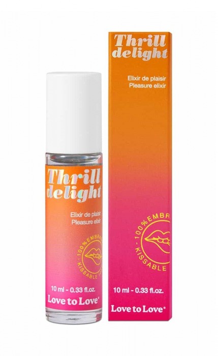 Возбуждающий гель Thrill Delight - 10 мл. - Love to Love - купить с доставкой во Владимире