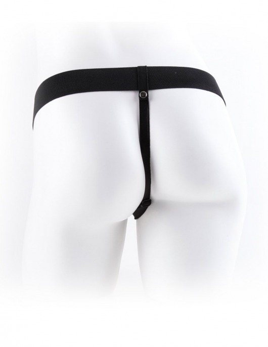 Фаллопротез телесного цвета Hollow Strap-On - 29 см. - Pipedream - купить с доставкой во Владимире