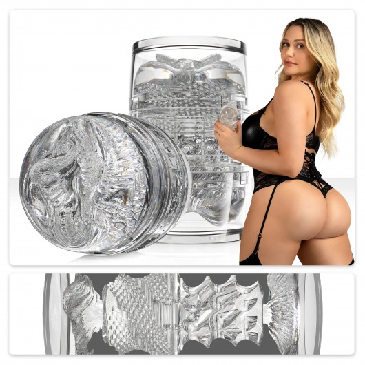 Прозрачный двусторонний мастурбатор Fleshlight Quickshot Mia Malkova - Fleshlight - во Владимире купить с доставкой