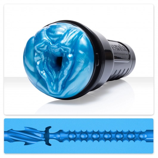 Мастурбатор-вагина Fleshlight Freaks Alien Blue Metallic - Fleshlight - во Владимире купить с доставкой