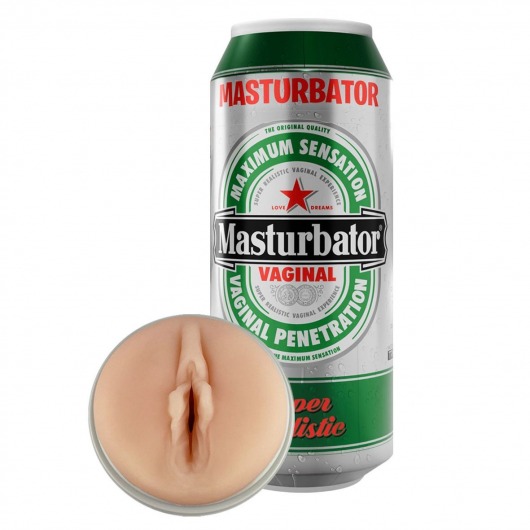 Мастурбатор-вагина Heineken Vagina II - Adrien Lastic - во Владимире купить с доставкой